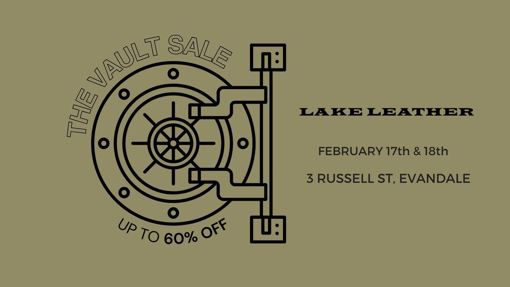 Lake Leather: The Vault Sale