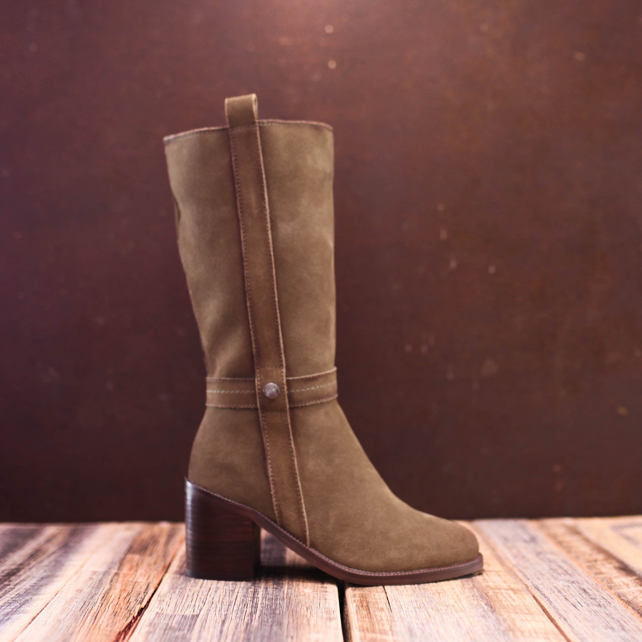 Carmela knee high suede boots shop
